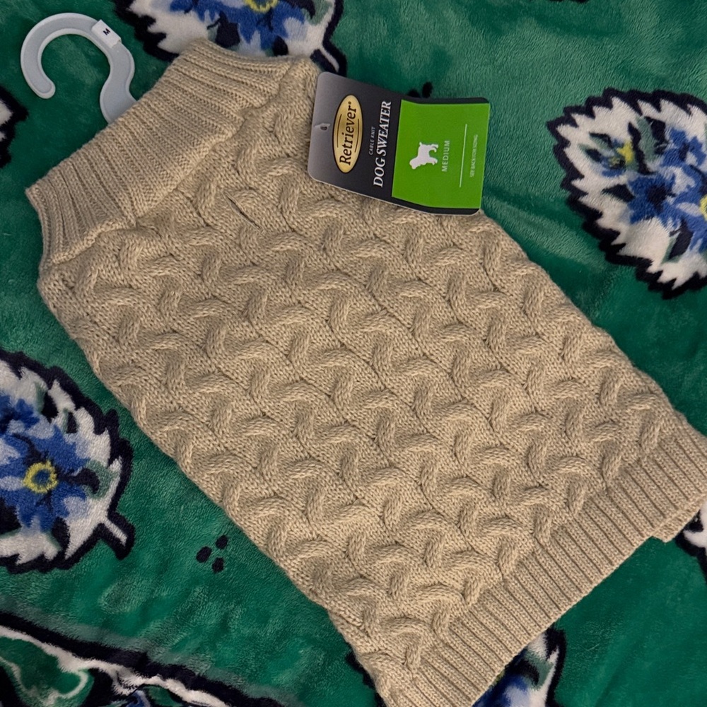Beige Dog Sweater